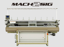 MACH2SIG - компьютеризированная плосковязальная машина