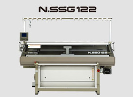 N.SSG122 - компьютеризированная плосковязальная машина